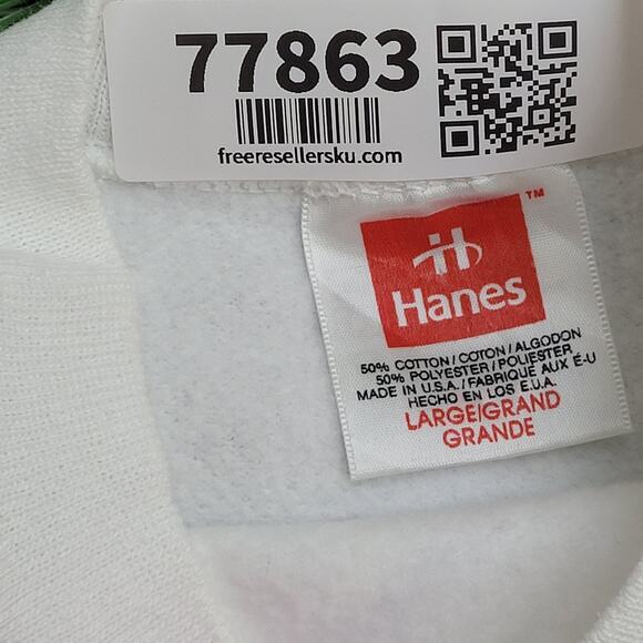 Vintage Daffy-Duck Sweatshirt Womens Large 23x23 Christmas - Picture 12 of 14